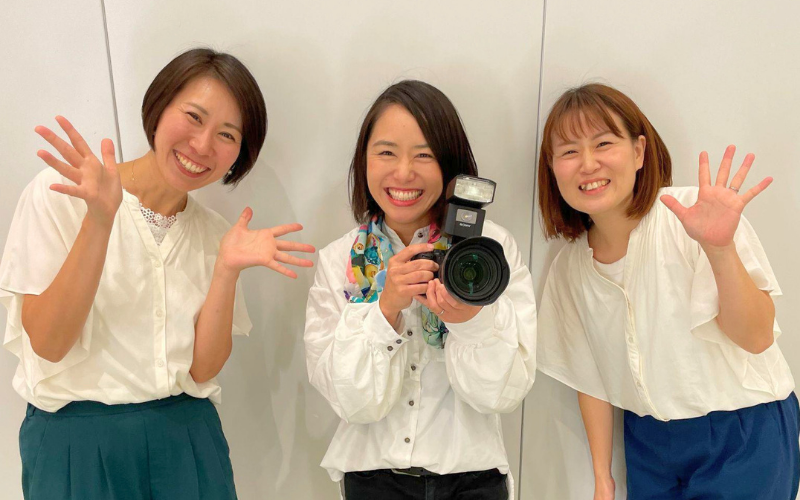 ③年に3回、プロカメラマンによる撮影